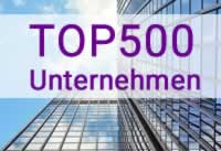 Adress-Komplettpaket: TOP 500 Unternehmen