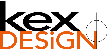 Logo kexDESIGN Webdesign und Content-Strategie Kornelia Exner