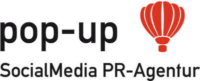 Logo pop-up SocialMedia PR-Agentur
